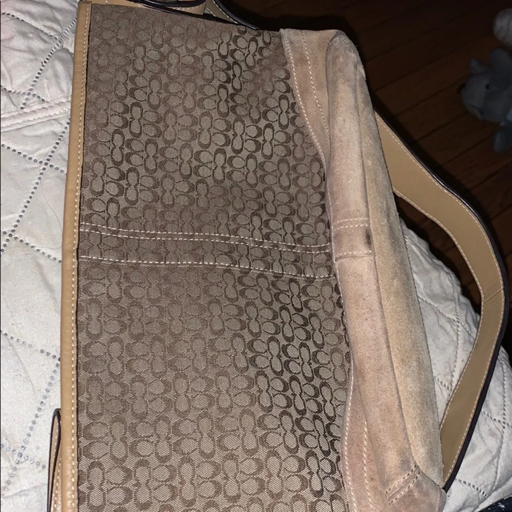 Y2K signature Coach bag purse 2 way - Picture 7 of 15